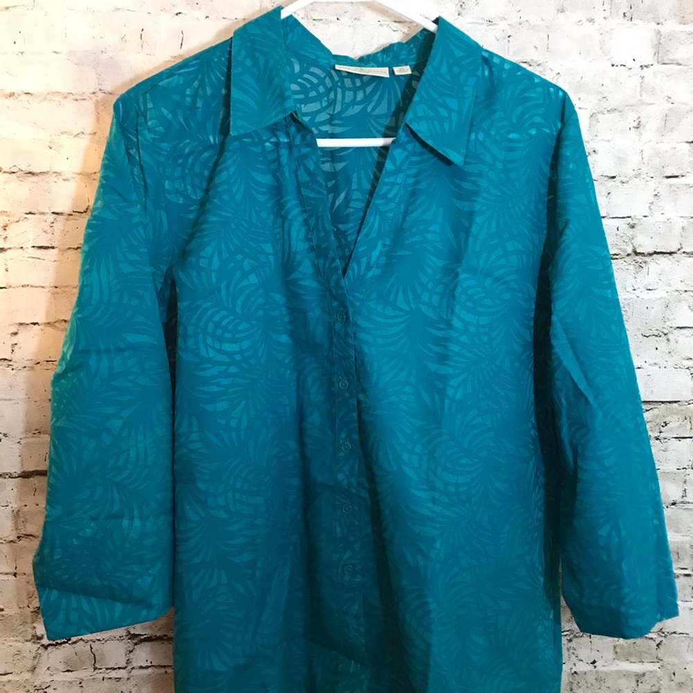 Studio Works summer blouse tropical XL